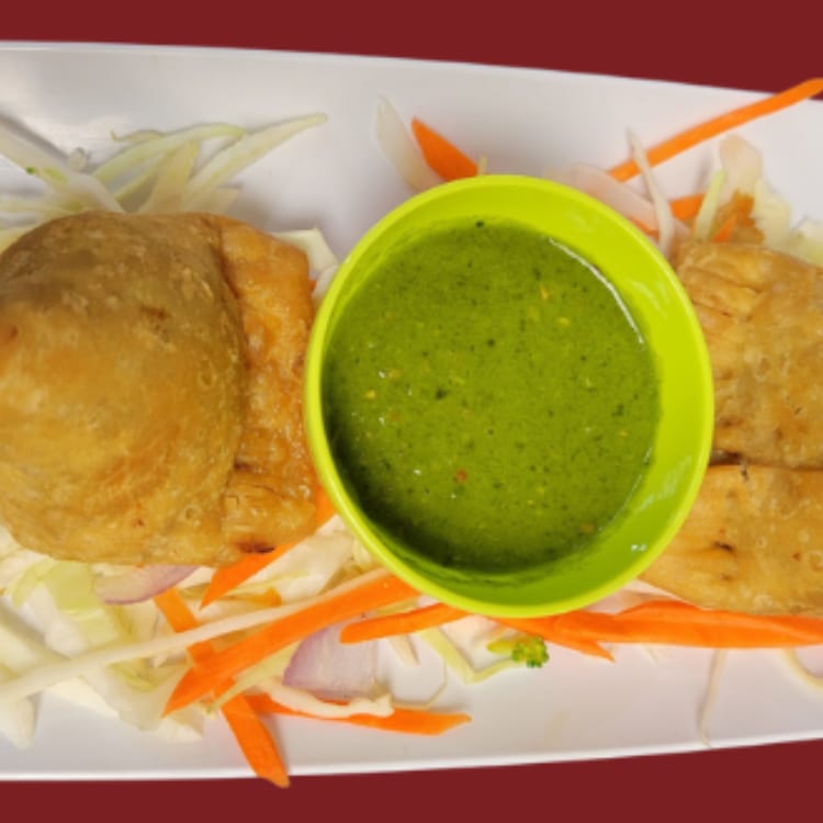 14. Veg Samosa  (2pc).