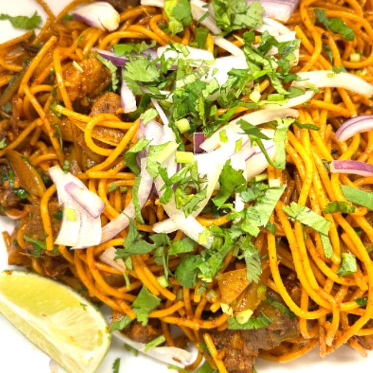 126. Lamb Chowmein.