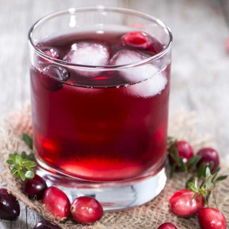 Cranberry Juice.