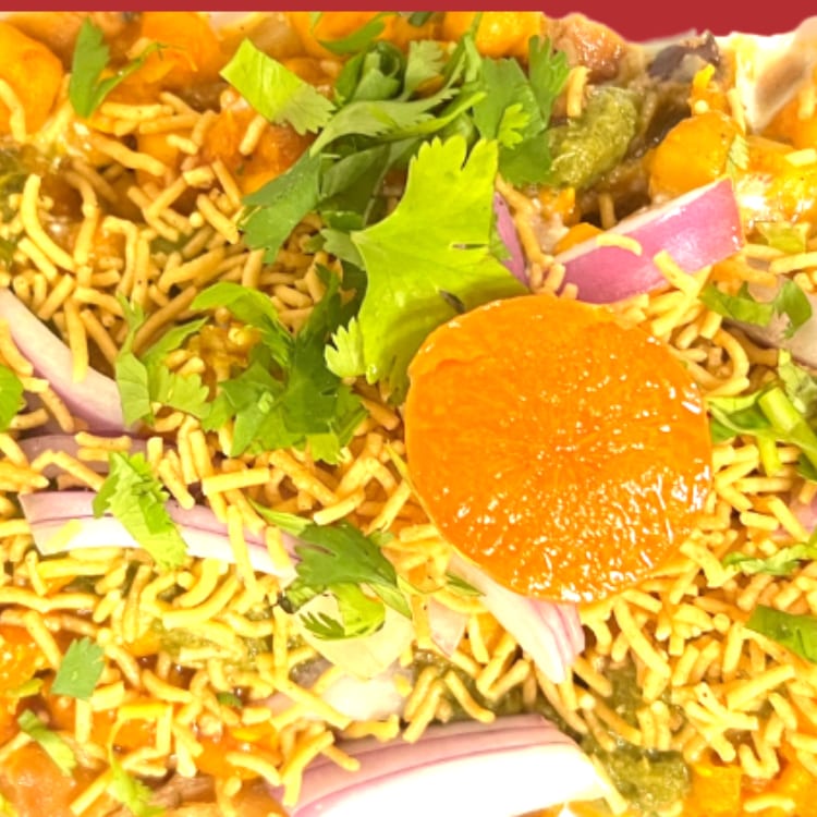 15. Samosa Chaat.