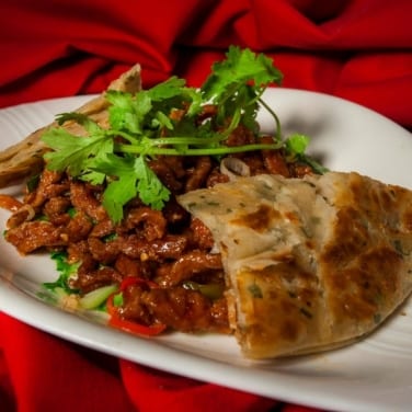 L23. Dry Sautéed Beef Szechuan Style.