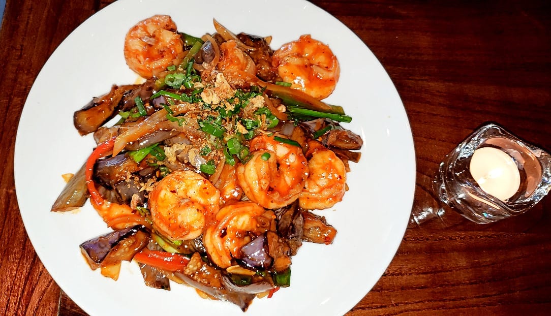 L3. Sautéed Chinese Eggplant with Pork or Chicken Beef or Shrimp.