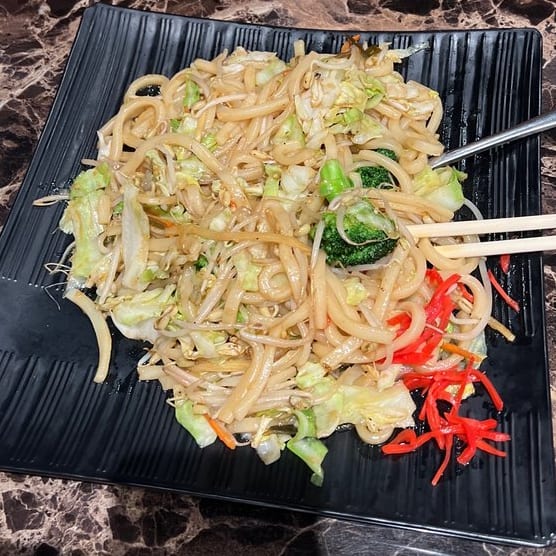 Vegetable Udon.