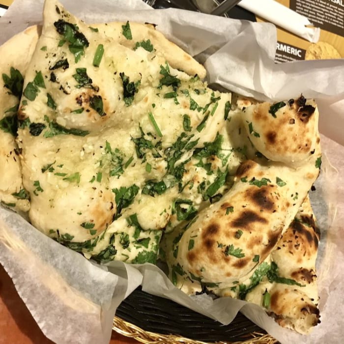 Garlic Naan.