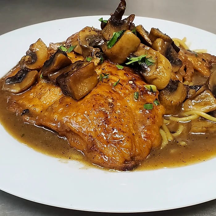 Chicken Marsala.