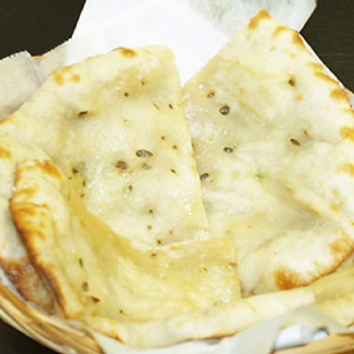 Garlic Cheese Naan.