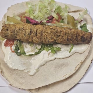 Chicken Kafta Kabab Sandwich