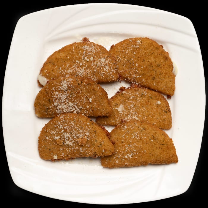 Half Moon Mozzarella Sticks.