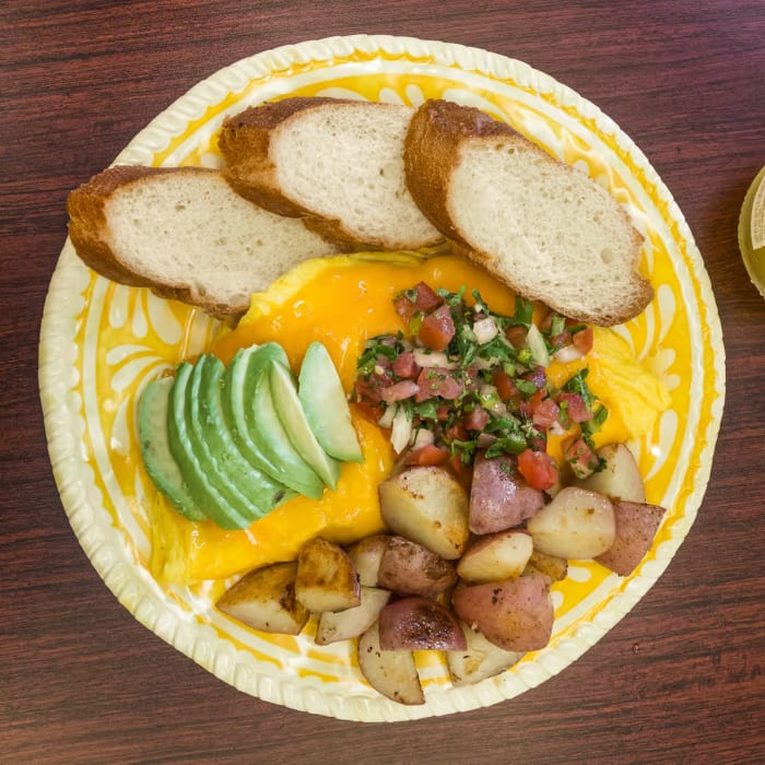 Avocado Omelet.