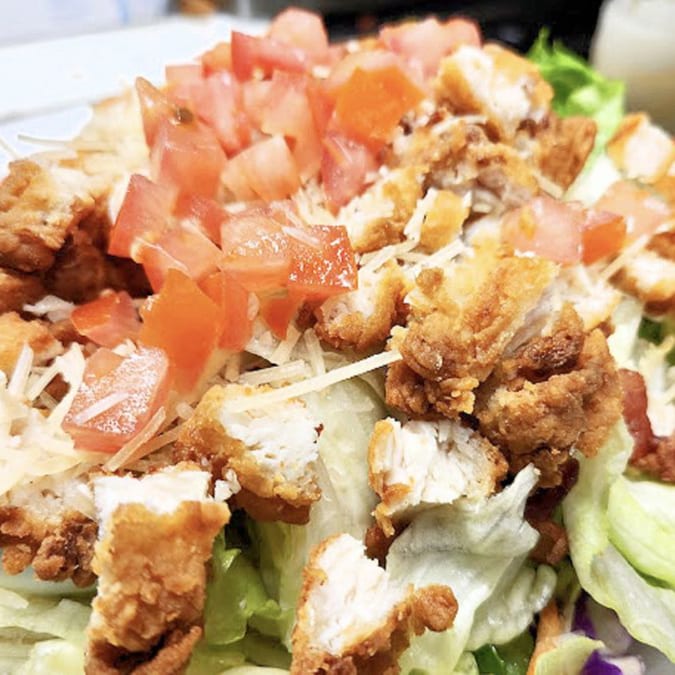 Crispy Chicken Salad.