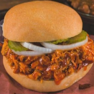 Pulled Pork Sandwich.