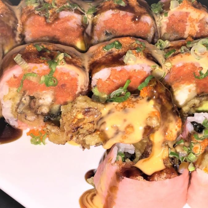 Fancy Spider Roll.