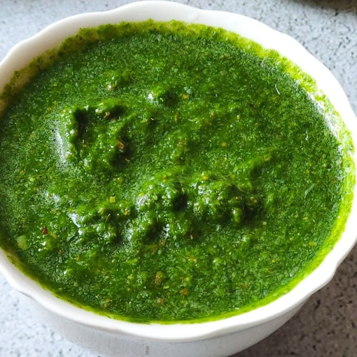 Mint Chutney.