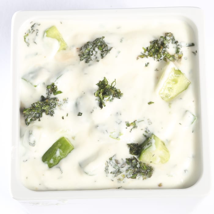Cucumber Yogurt - Side.