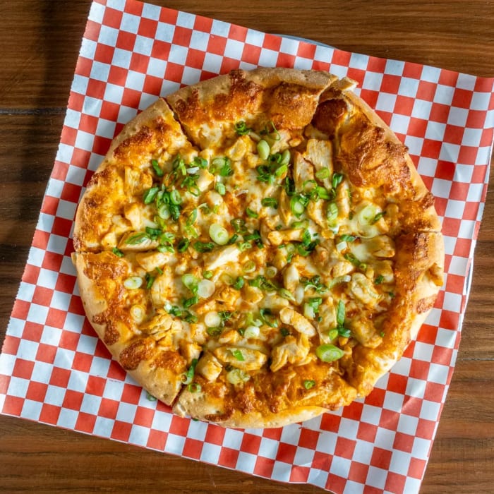 Buffalo Chicken Pizza.