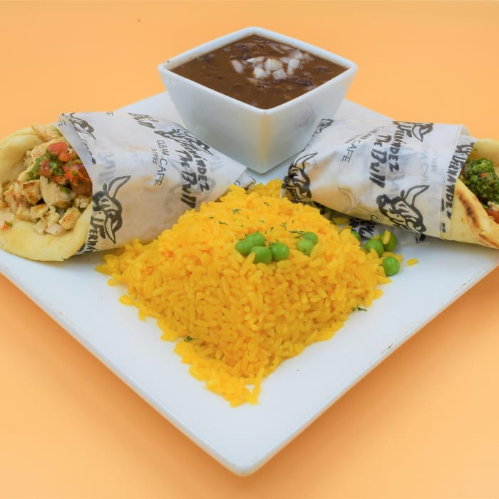 Chicken Chimichurri Tacos.