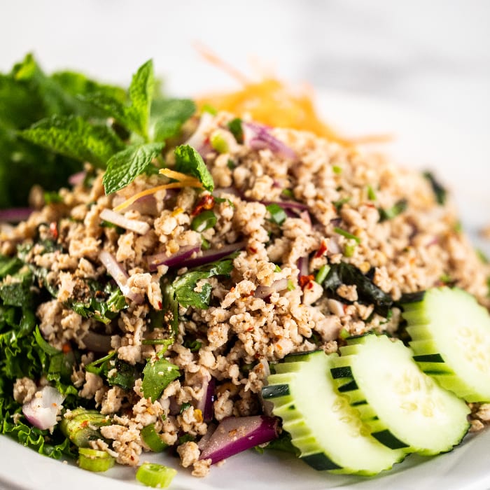 Larb Beef Salad.