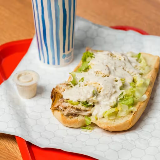 Caesar Chicken Breast Sandwich.