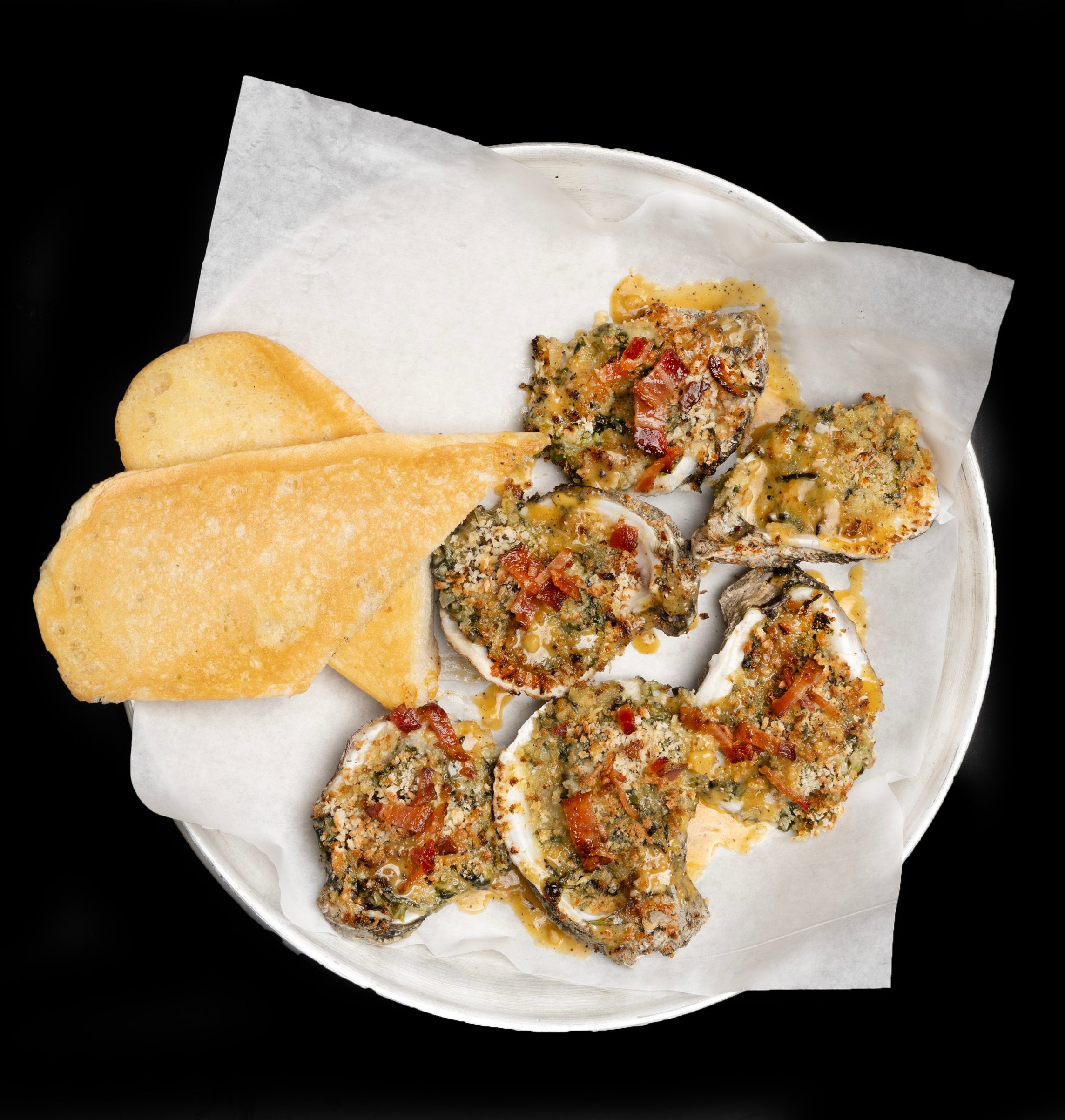 Rockefeller Oysters.