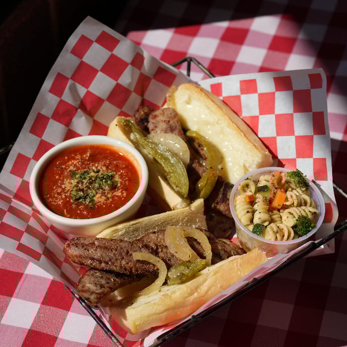 Grilled Grinder Sandwich.