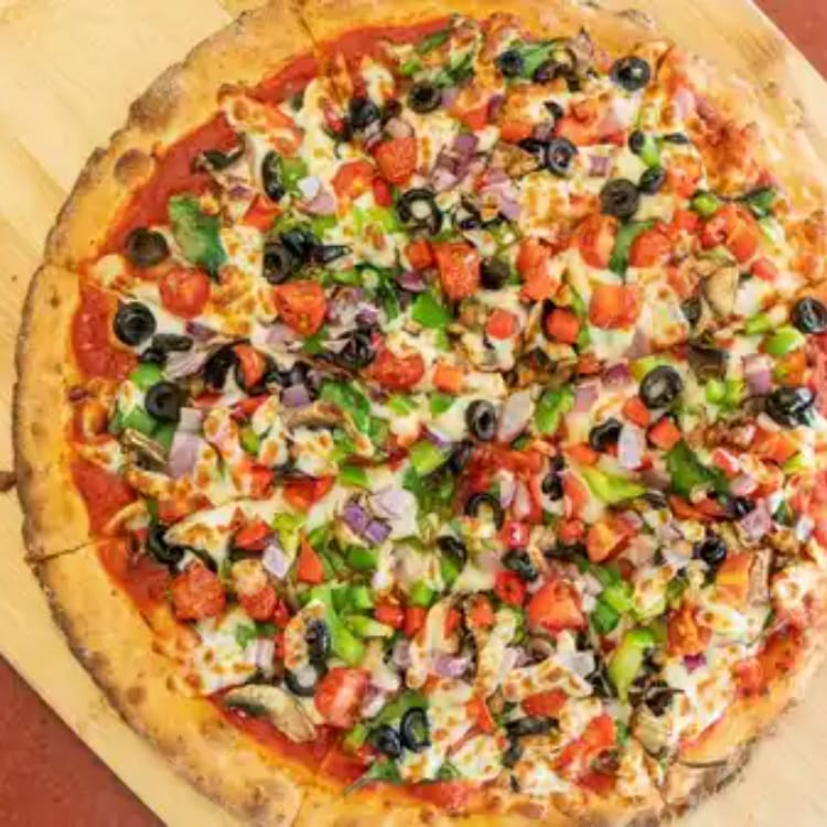 Vegetarian Cauliflower Pizza Crust.