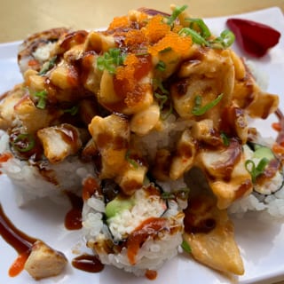 Baked Volcano Roll