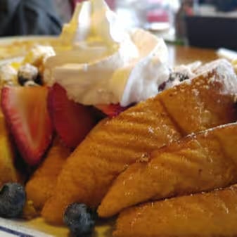 Berry's and Banana French Toast.