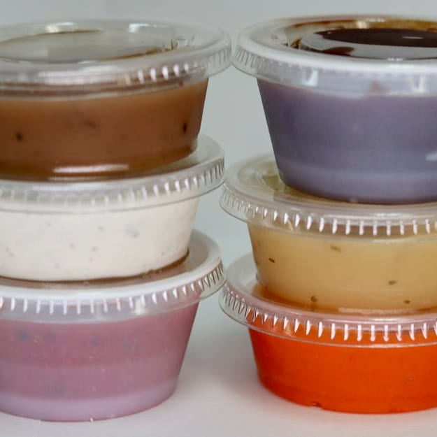 Side of Vegan Korner Hot Sauce.