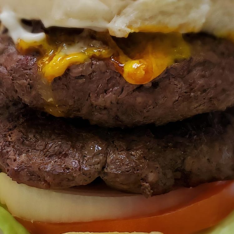 Double Hamburger Meal (Fries & Drink).