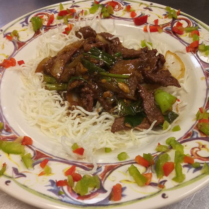 Mongolian Entree.