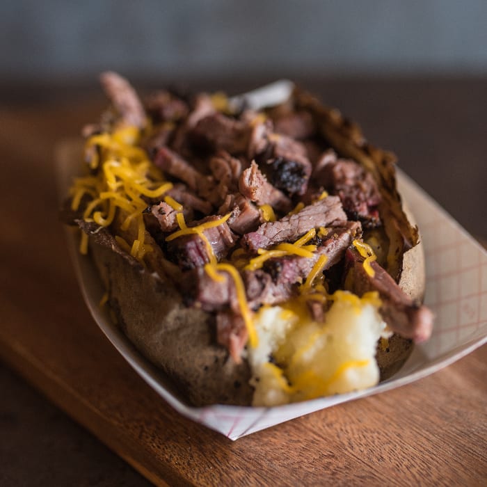 BBQ Loaded Potato.