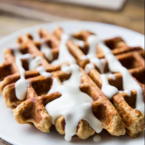 Cream Cheese Waffle.