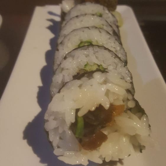Salmon Skin Roll.