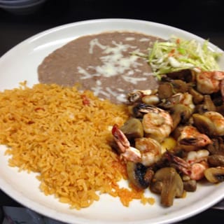 Camarones Con Hongos