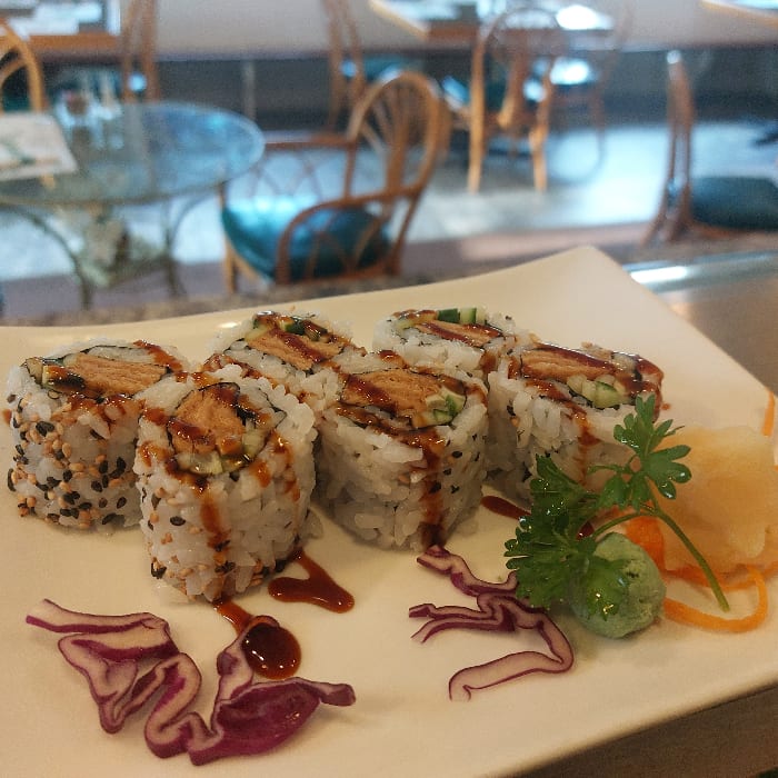 Marinated Tofu Maki.