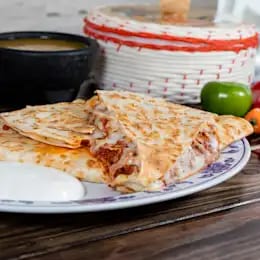 Jumbo Meat Quesadilla.