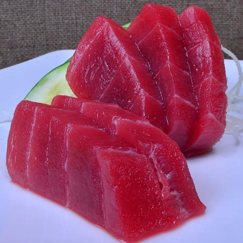 Bluefin Tuna Sashimi.