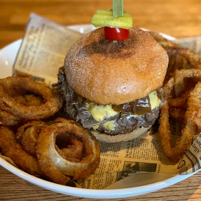 The Carnivore Burger.