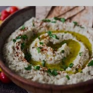 Plain Baba Ghannouj.