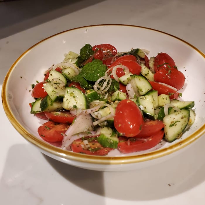 Israeli Salad.