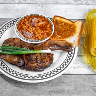 Smoked 1/2 Chicken Plate