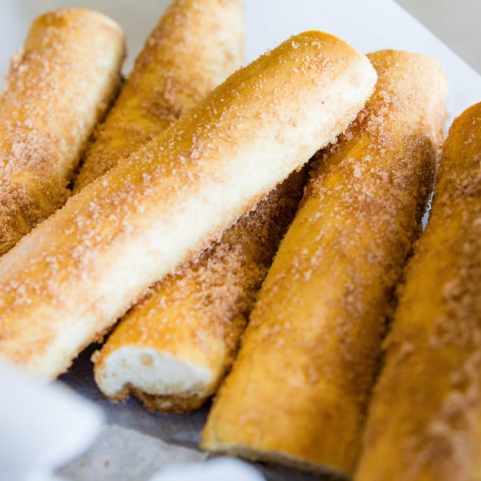 25 Cinnamon Breadsticks.