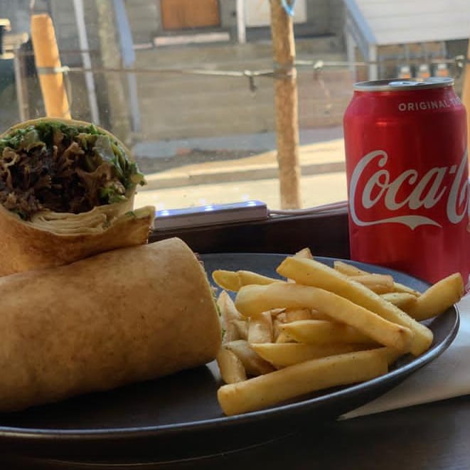 Lamb Shawarma Meal.