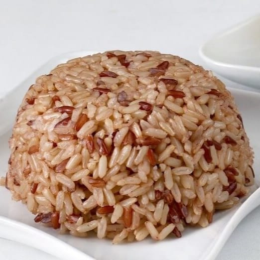 Steamed Brown Rice.