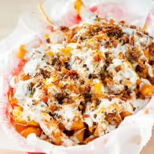 Chicken Bacon Ranch Fries.