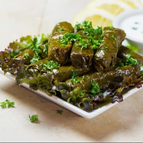 Veggie Grape Leaves.
