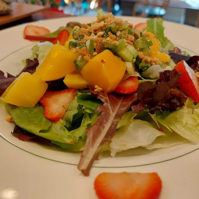 Yellow Mango Salad.