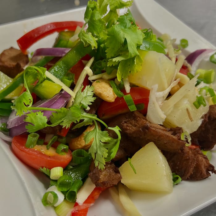 Vegetarian Duck Salad.