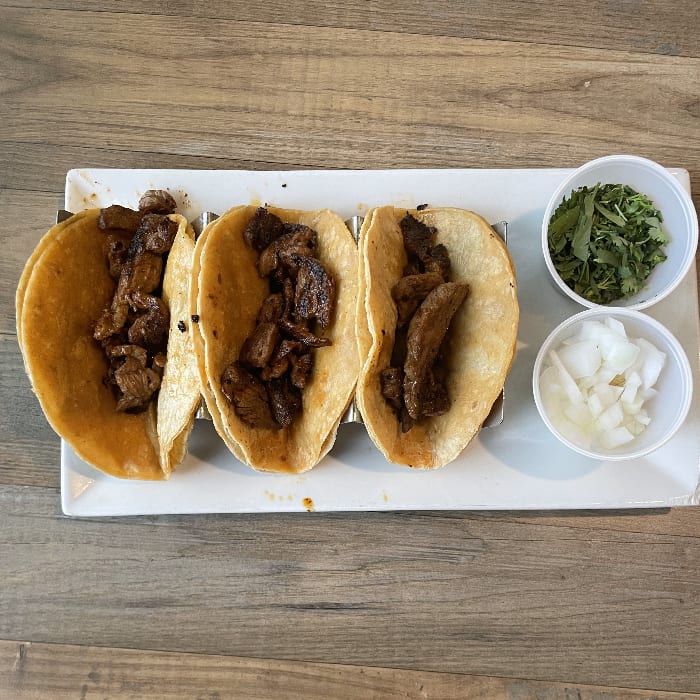 Tacos De Carne Asada.