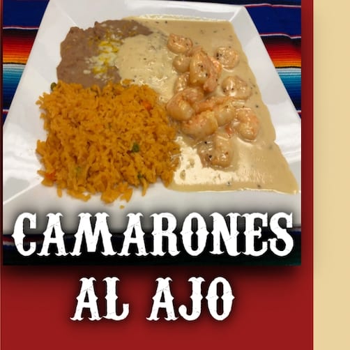 Camarones Al Ajo.